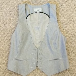 Ann Taylor Loft Stripe vest.